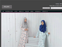 Tablet Screenshot of najjah.com